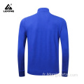 Veste de sports de gymnase pour hommes confortables avec logo client